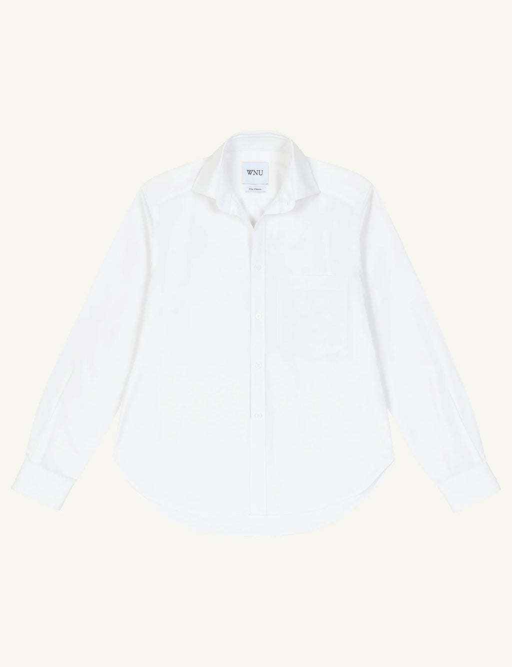 The Classic: Fine Poplin, White