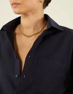 The Oversized: Oxford, Navy Blue