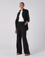 The Set: Linen Black Shirt & Palazzo