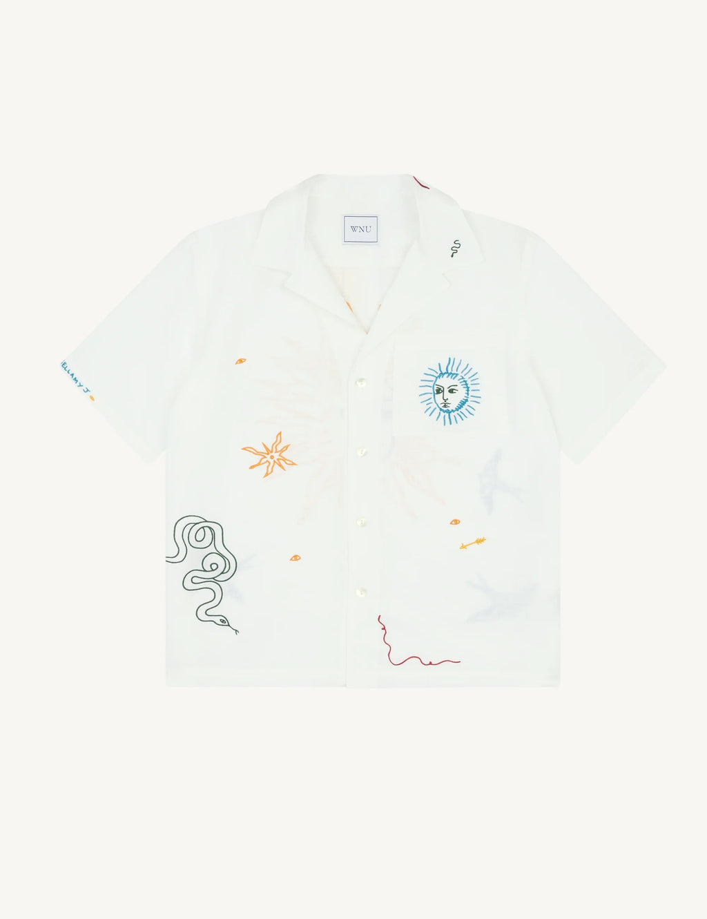 The Cabana: Linen, White x Bellamy Jean