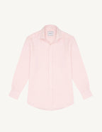 The Boyfriend: Linen, Grapefruit Pink