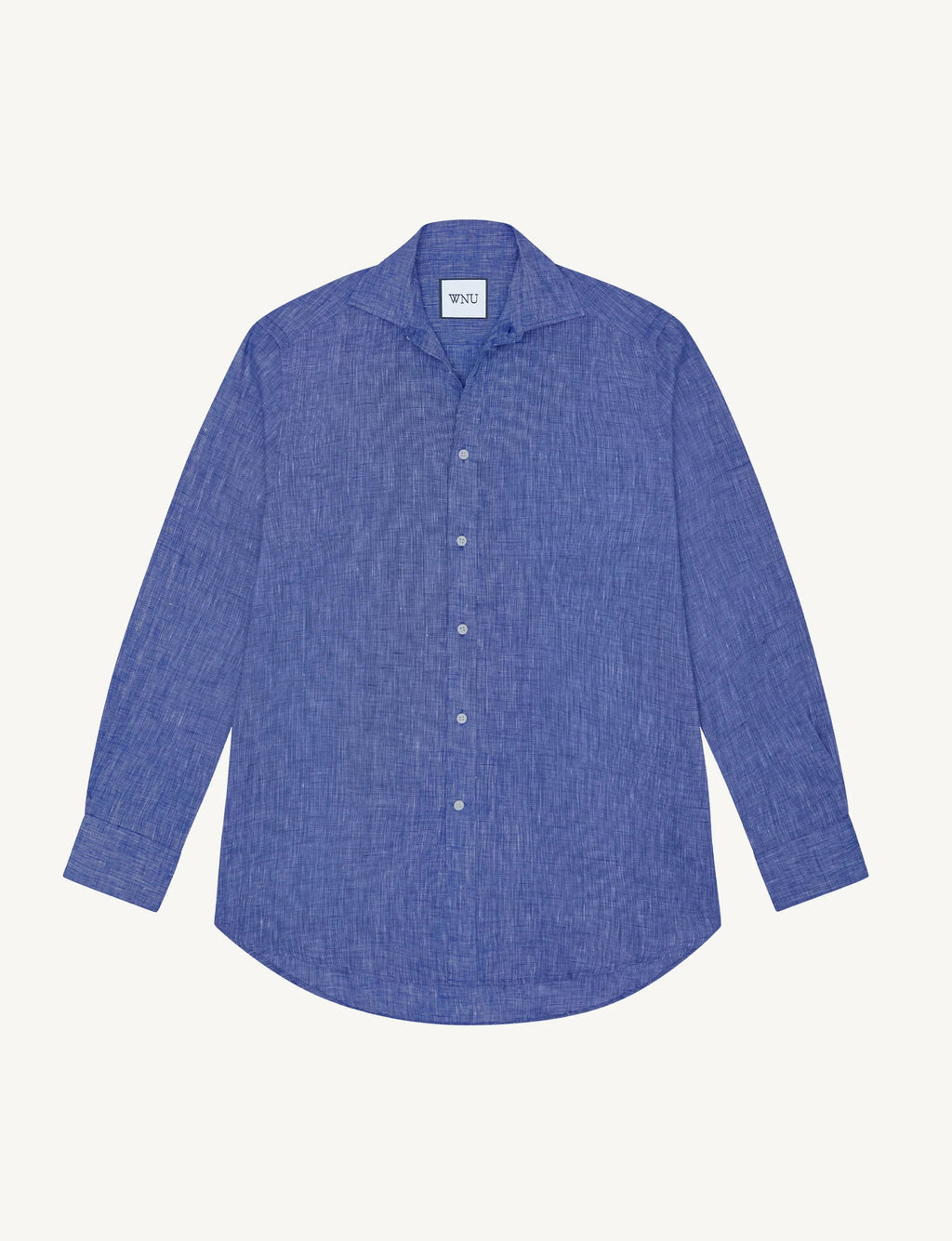 The Boyfriend: Linen, Lapis Blue