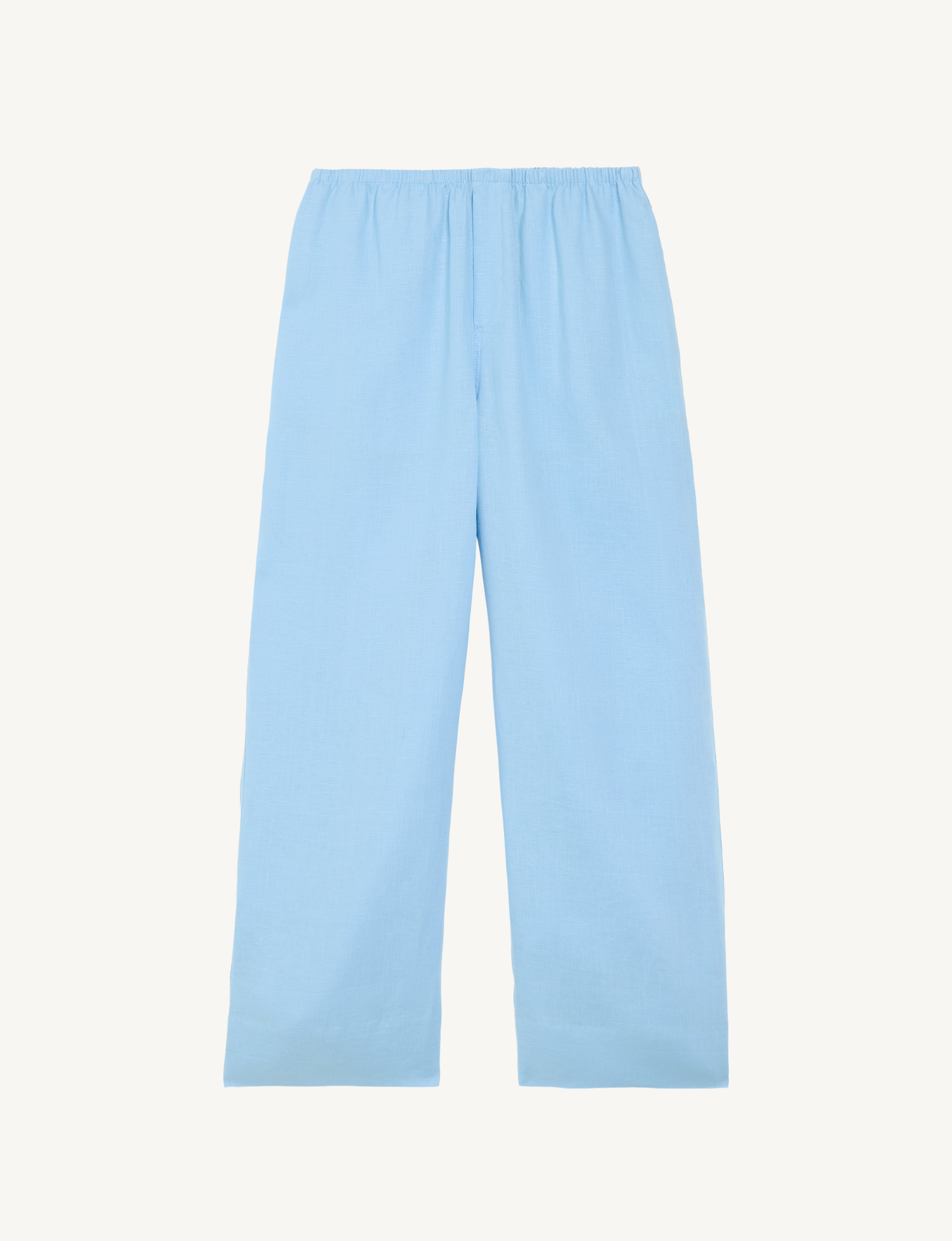 The Set: Linen Cornflower Blue Shirt & Trouser
