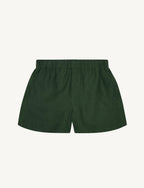 The Set: Linen Hunter Green Shirt & Boxer
