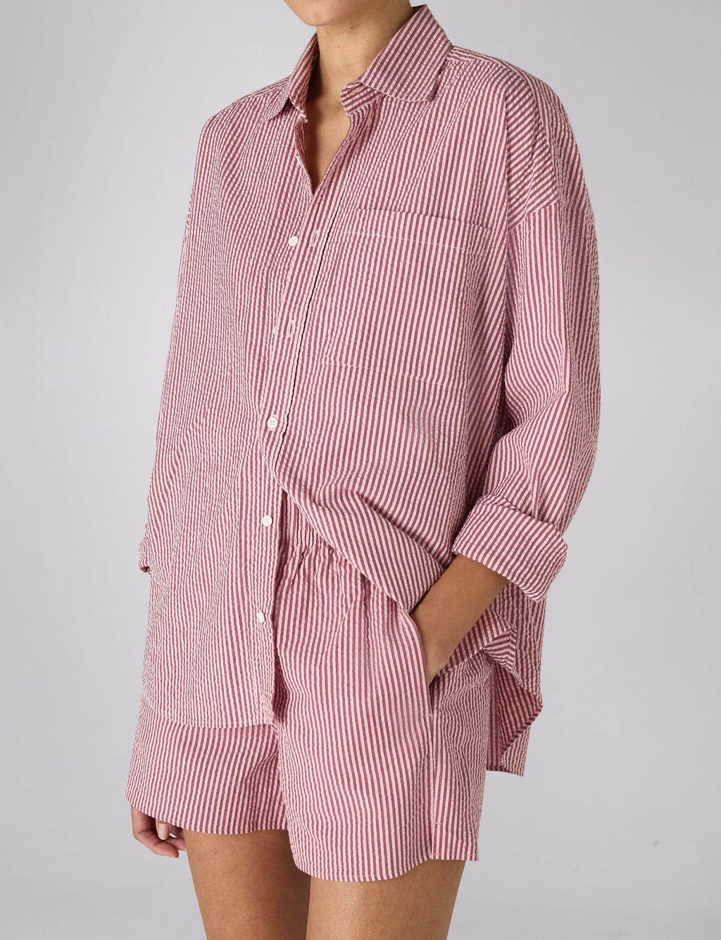 The Weekend: Seersucker, Pink and Berry Stripe