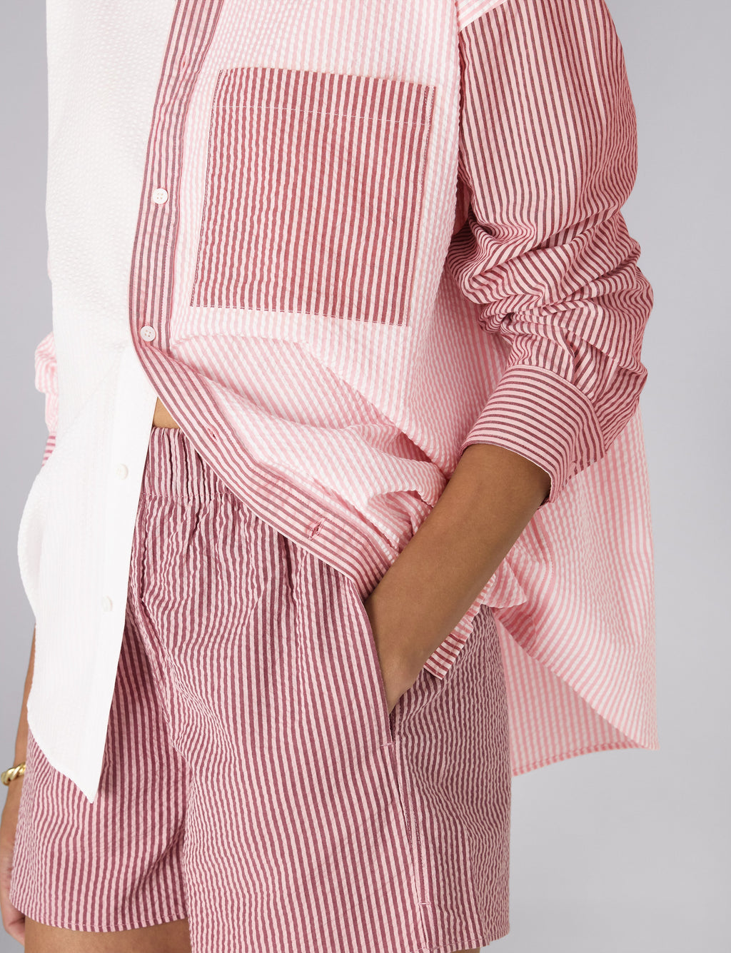 The Weekend: Seersucker, Pink Patchwork