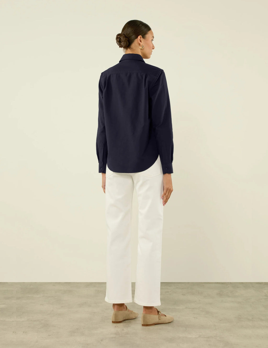 The Classic: Oxford, Navy Blue