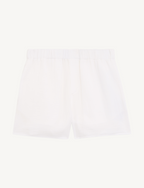 The Set: Cheesecloth, Off-White Shirt & Boxer