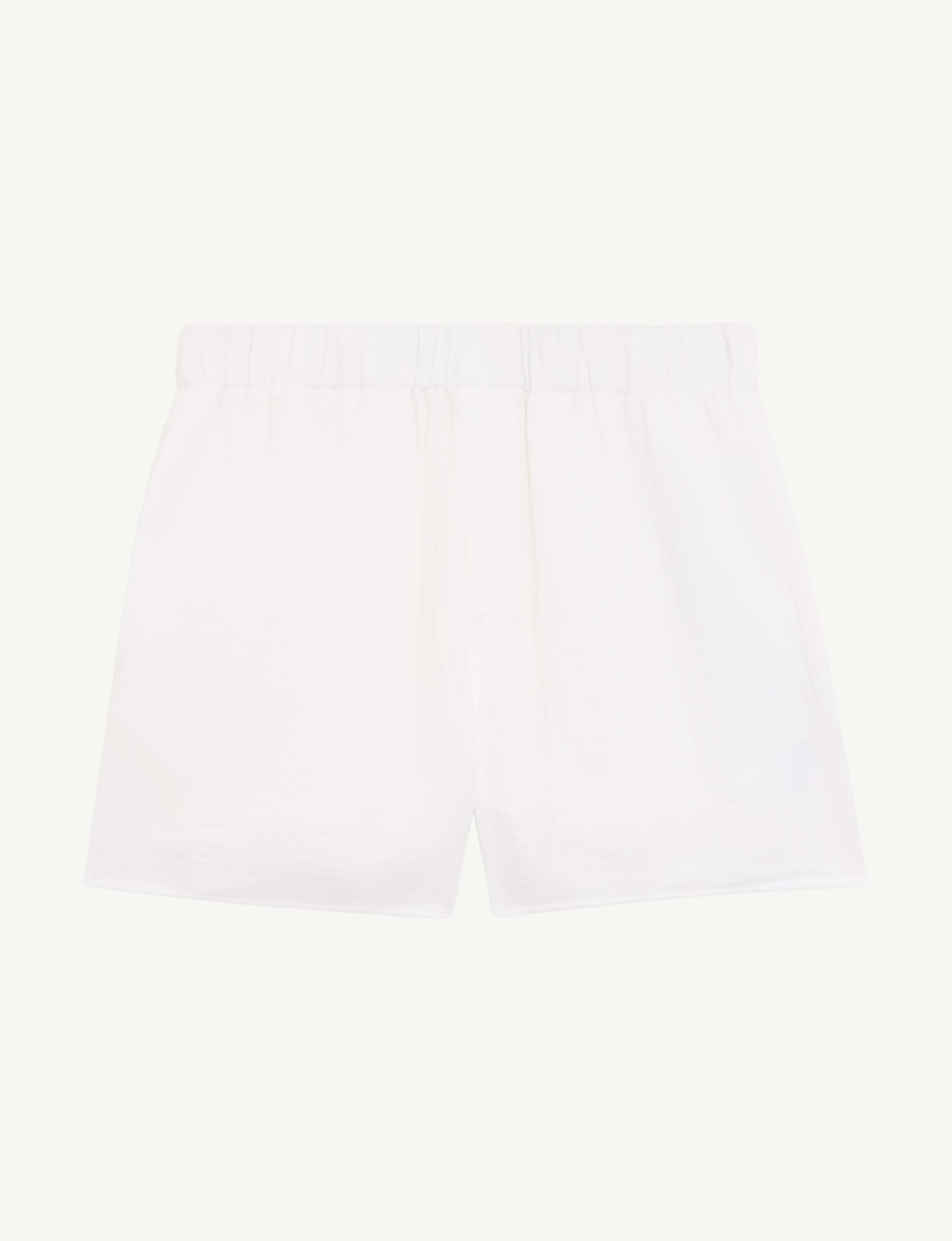 The Set: Cheesecloth, Off-White Shirt & Boxer