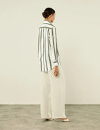 The Boyfriend: Weave, Khaki Stripe