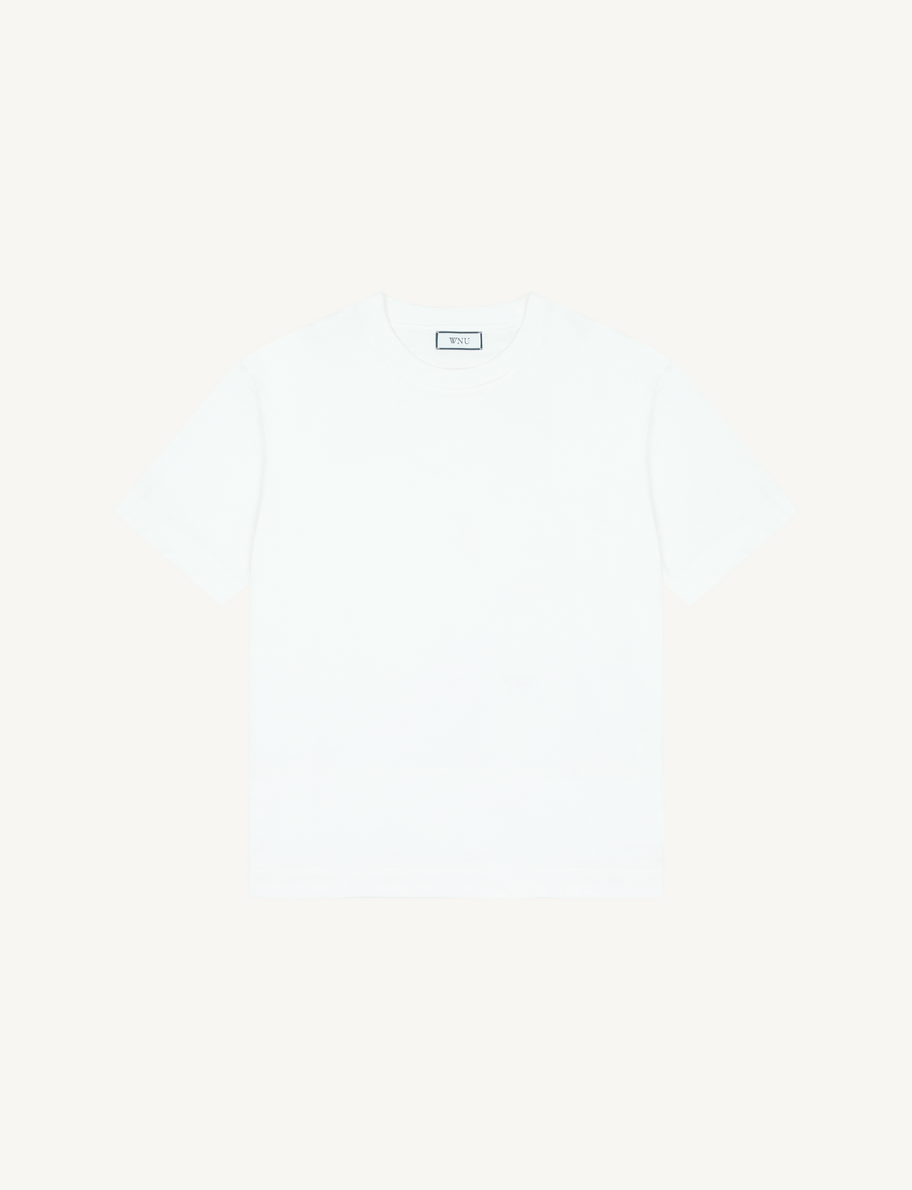Soho T-Shirt: Cotton Jersey, White