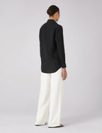 The Boyfriend: Linen, Black