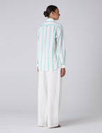 The Boyfriend: Weave, Mint Stripe