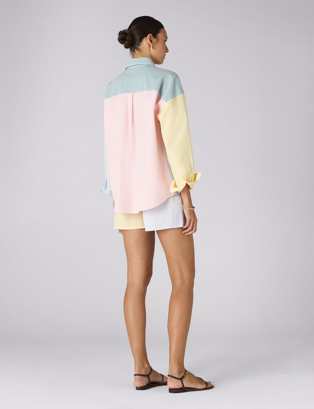 The Weekend: Seersucker, Multi Patchwork