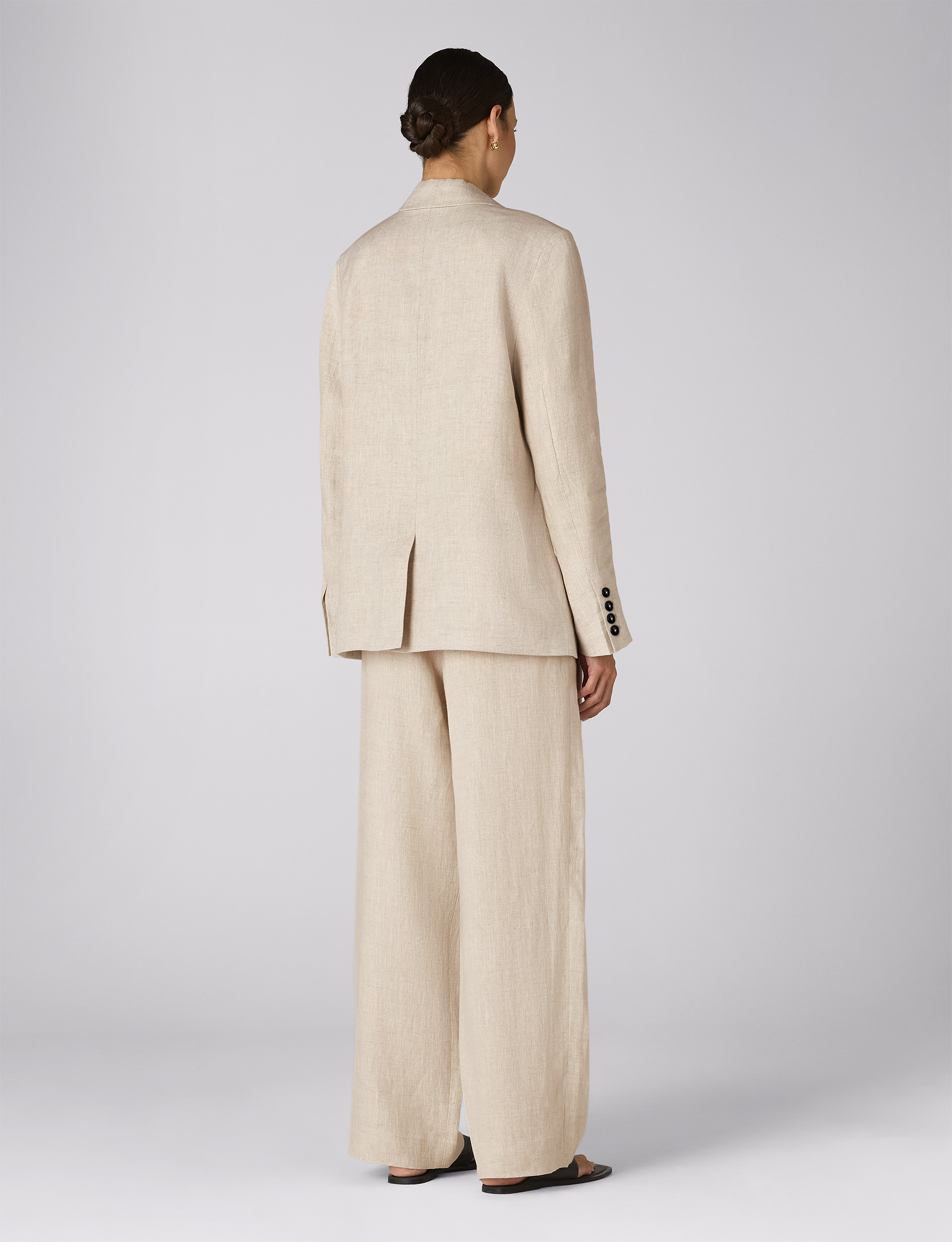 The Suit: Linen Oatmeal Blazer & Trouser