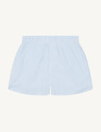 The Set: Seersucker Rain Blue Stripe Shirt & Boxer